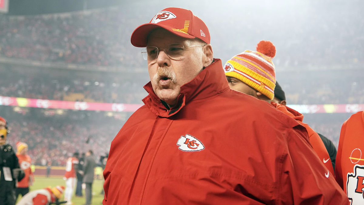 Kansas City Chiefs head coach Andy Reid