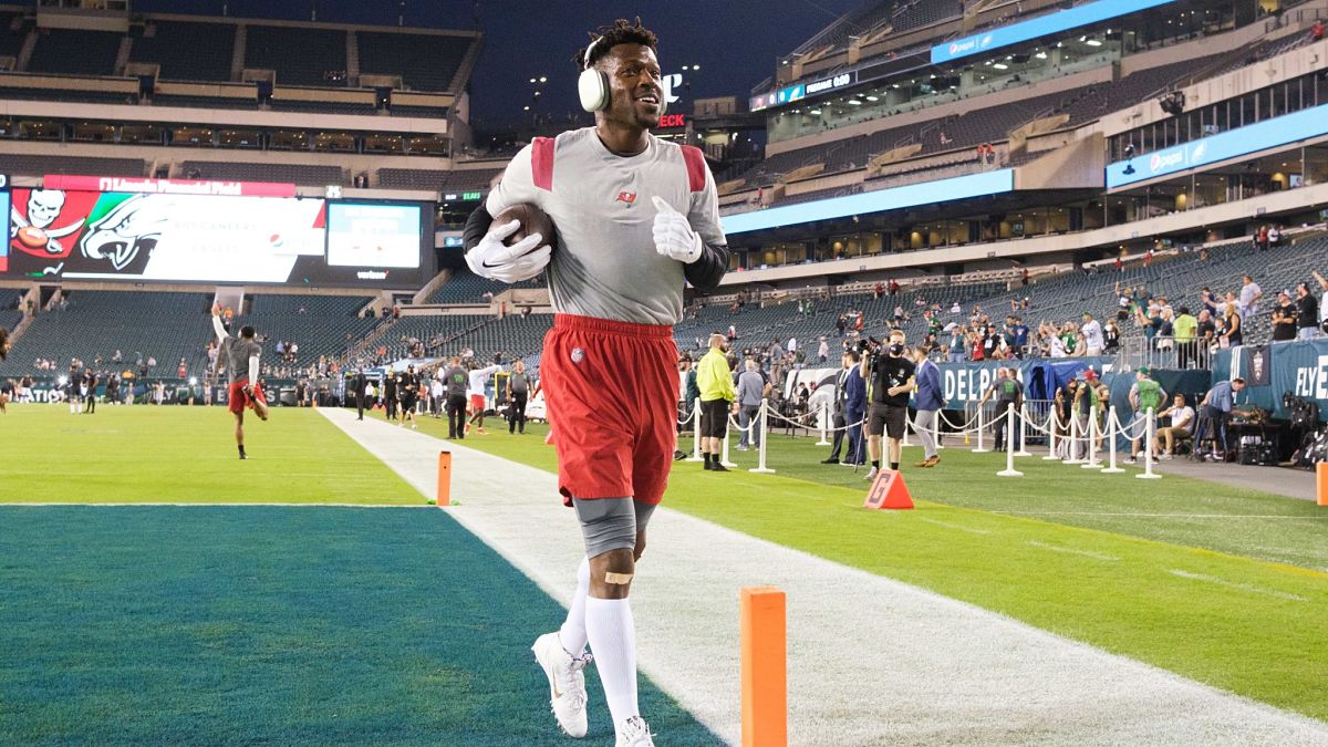 NFL wide receiver Antonio Brown