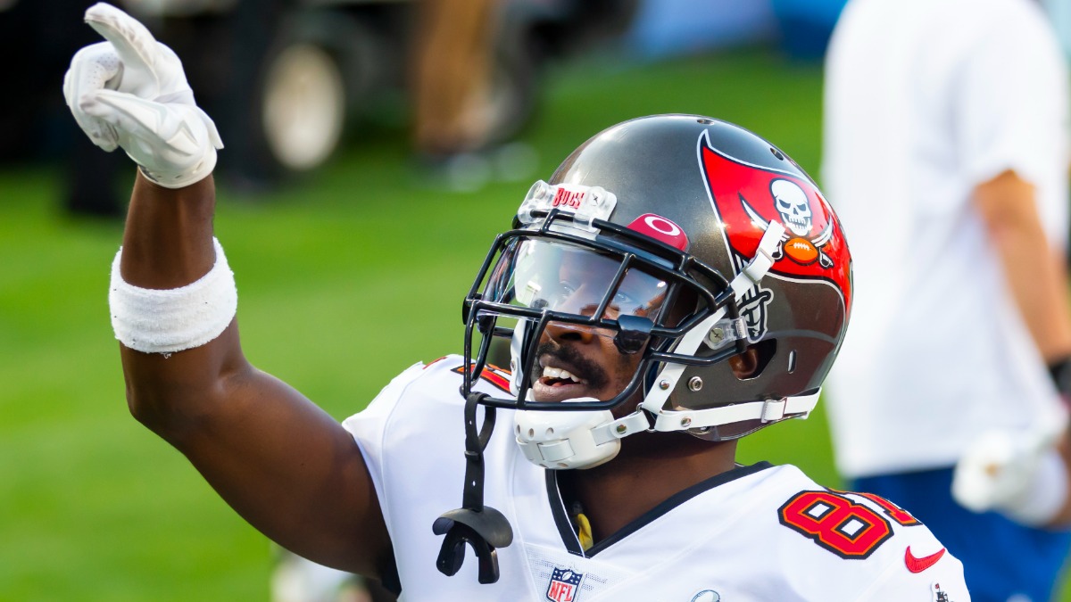 Free agent wide receiver Antonio Brown