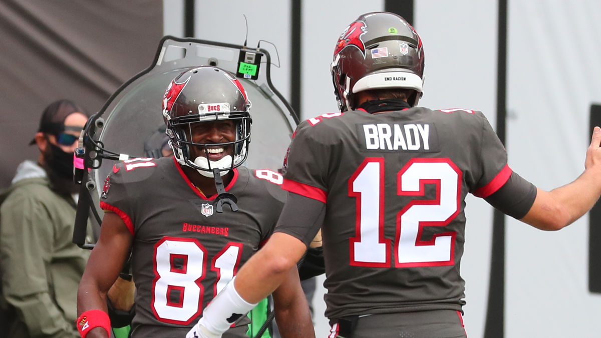 Antonio Brown, Tom Brady