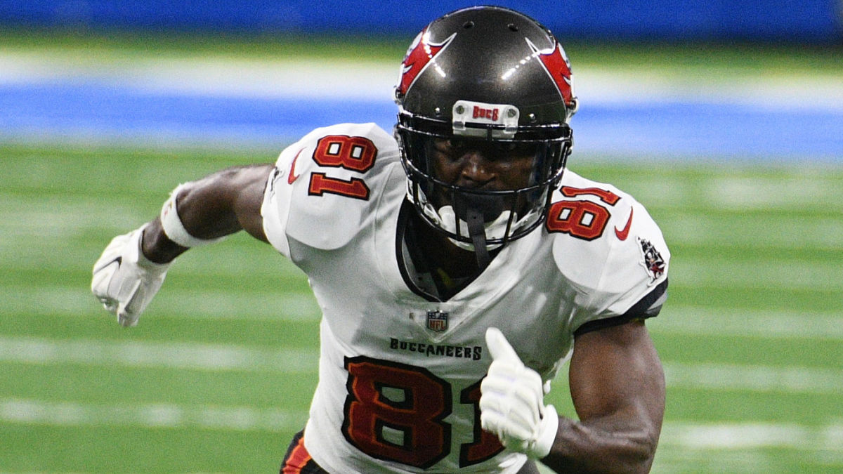Tampa Bay Buccaneers wide receiver Antonio Brown
