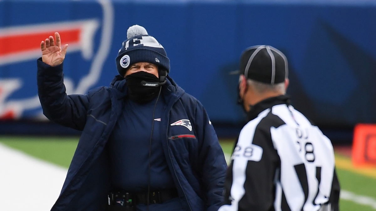 New England Patriots head coach Bill Belichick