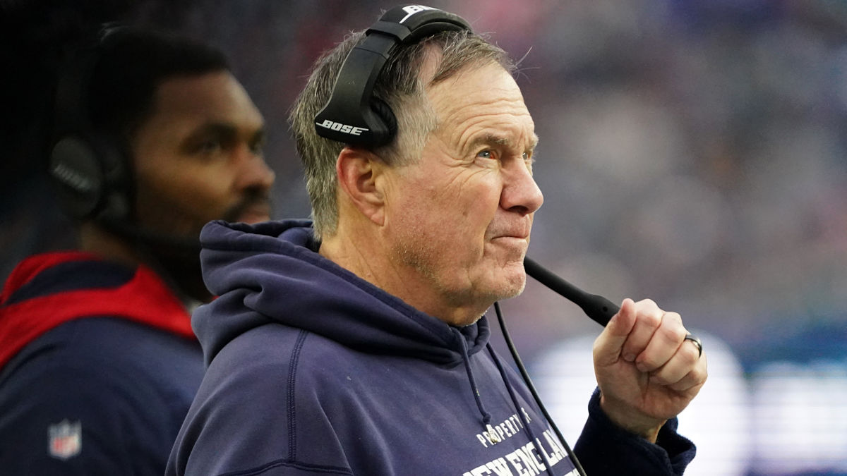 New England Patriots head coach Bill Belichick