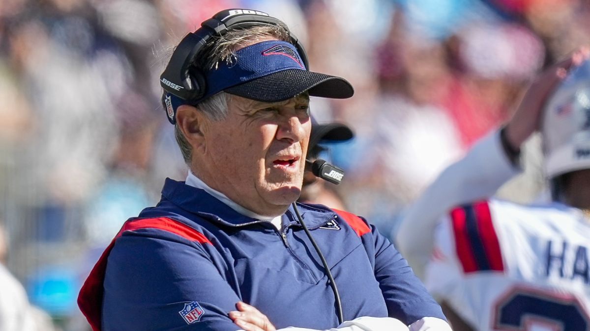 New England Patriots head coach Bill Belichick