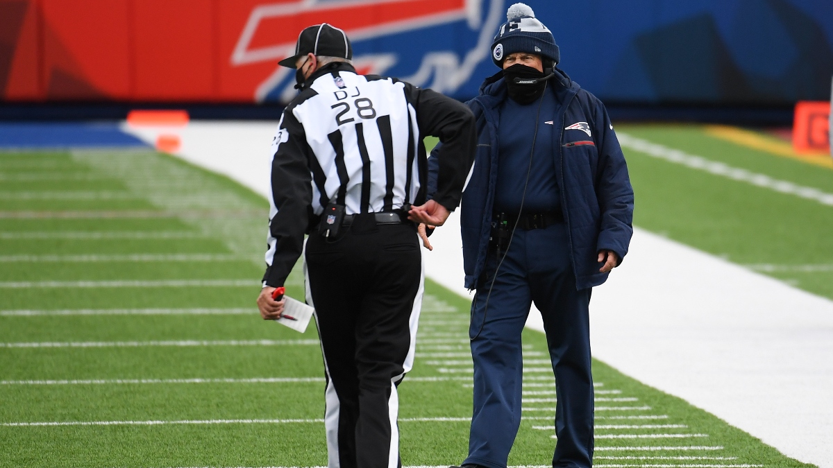 New England Patriots head coach Bill Belichick