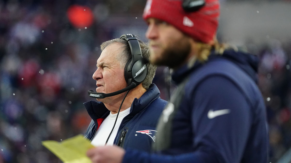 New England Patriots head coach Bill Belichick
