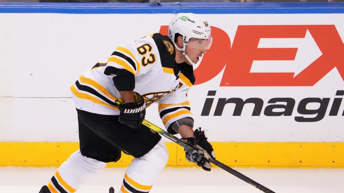 Boston Bruins forward Brad Marchand
