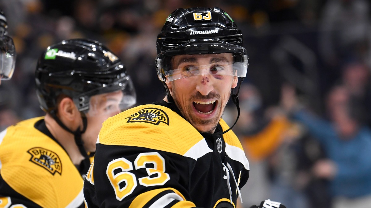 Boston Bruins forward Brad Marchand