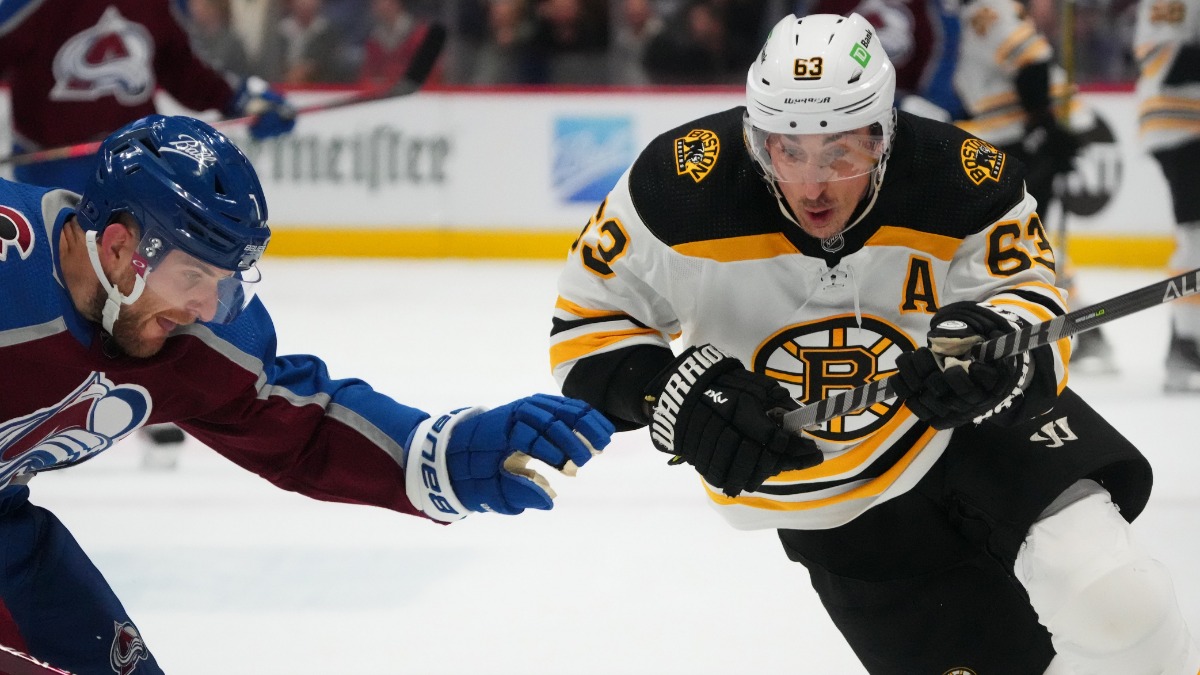 Boston Bruins winger Brad Marchand