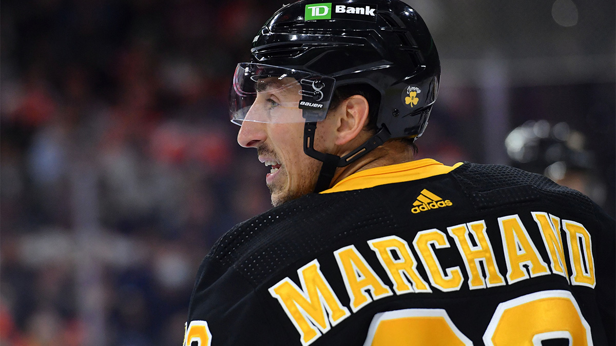 Boston Bruins center Brad Marchand