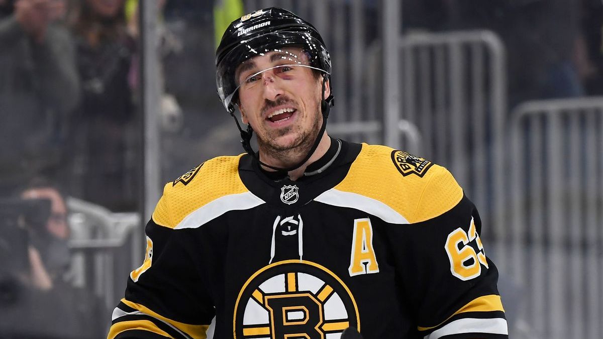 Boston Bruins forward Brad Marchand