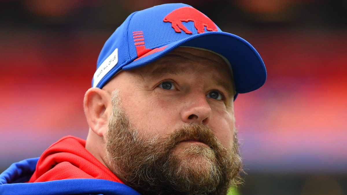 Buffalo Bills offensive coordinator Brian Daboll