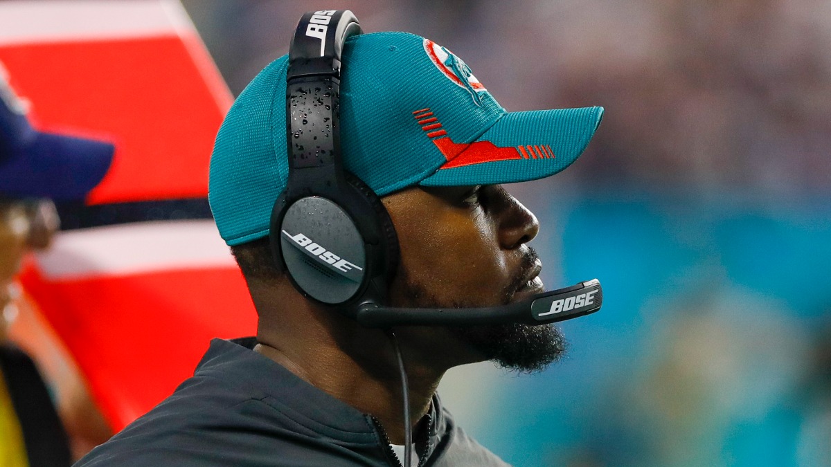 Miami Dolphins coach Brian Flores