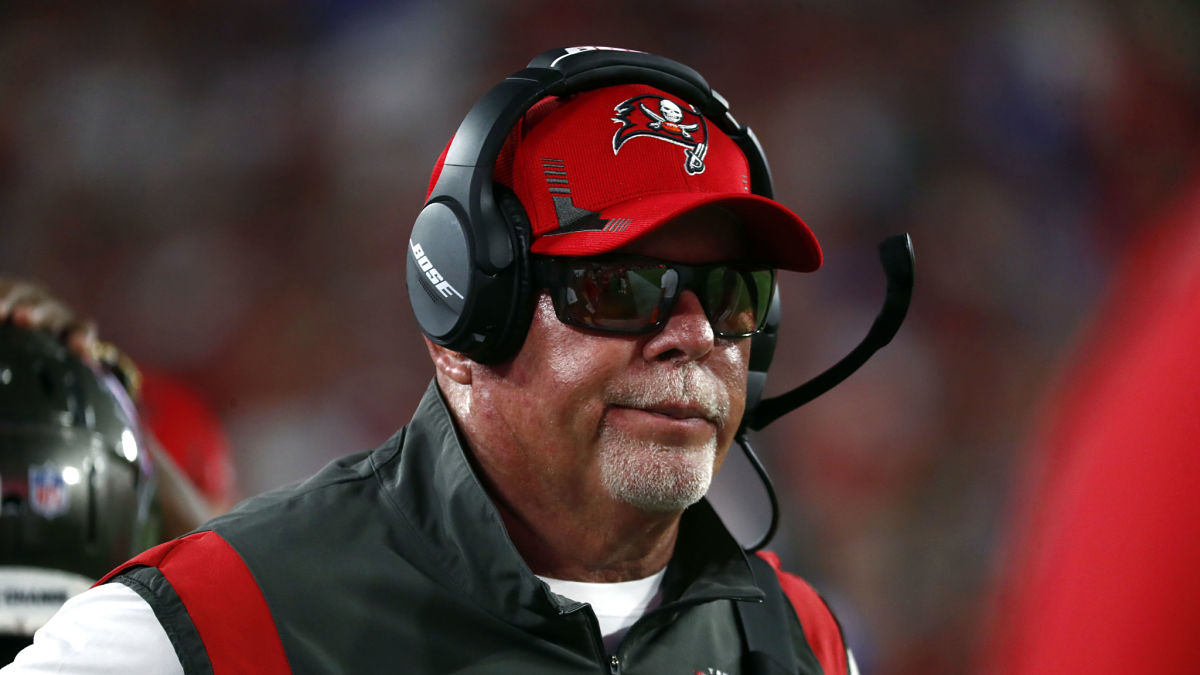 Tampa Bay Buccaneers head coach Bruce Arians