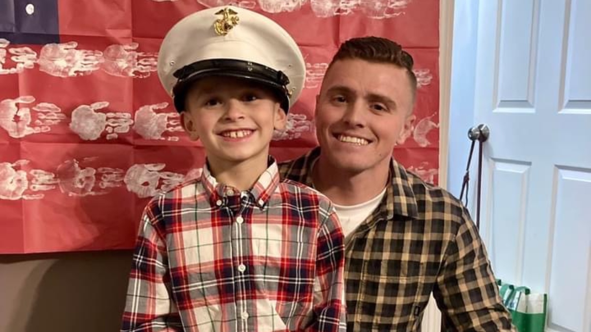 Bryce Proulx (left) and his cousin Brandyn Proulx