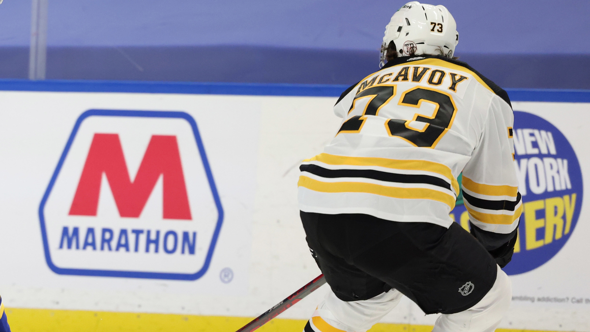 Boston Bruins defenseman Charlie McAvoy