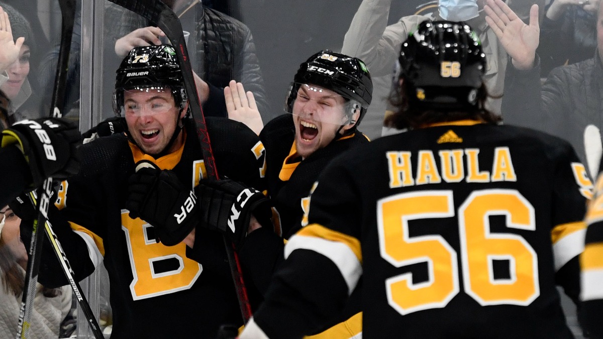 Boston Bruins defenseman Charlie McAvoy