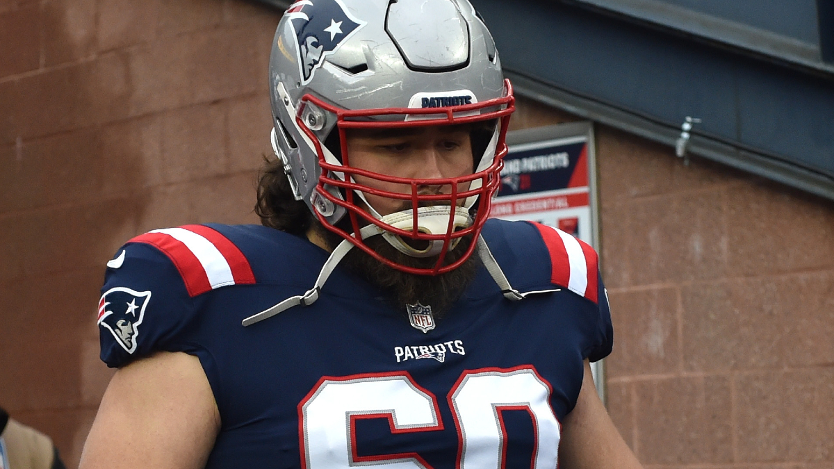 New England Patriots center David Andrews
