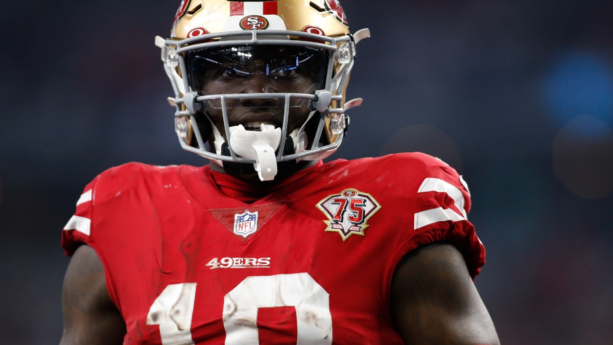 San Francisco 49ers wide receiver Deebo Samuel