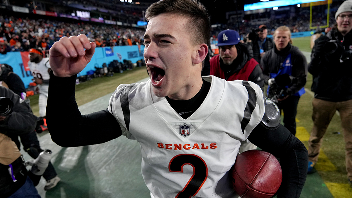 Cincinnati Bengals kicker Evan McPherson