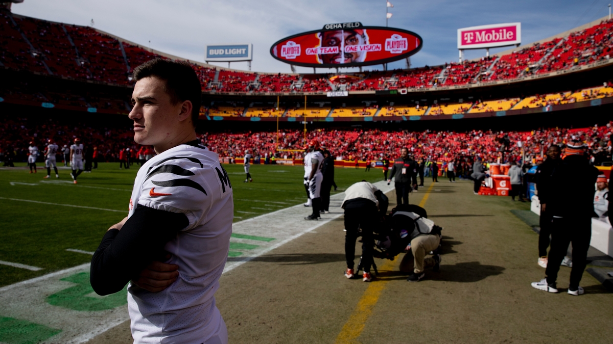 Cincinnati Bengals kicker Evan mcPherson