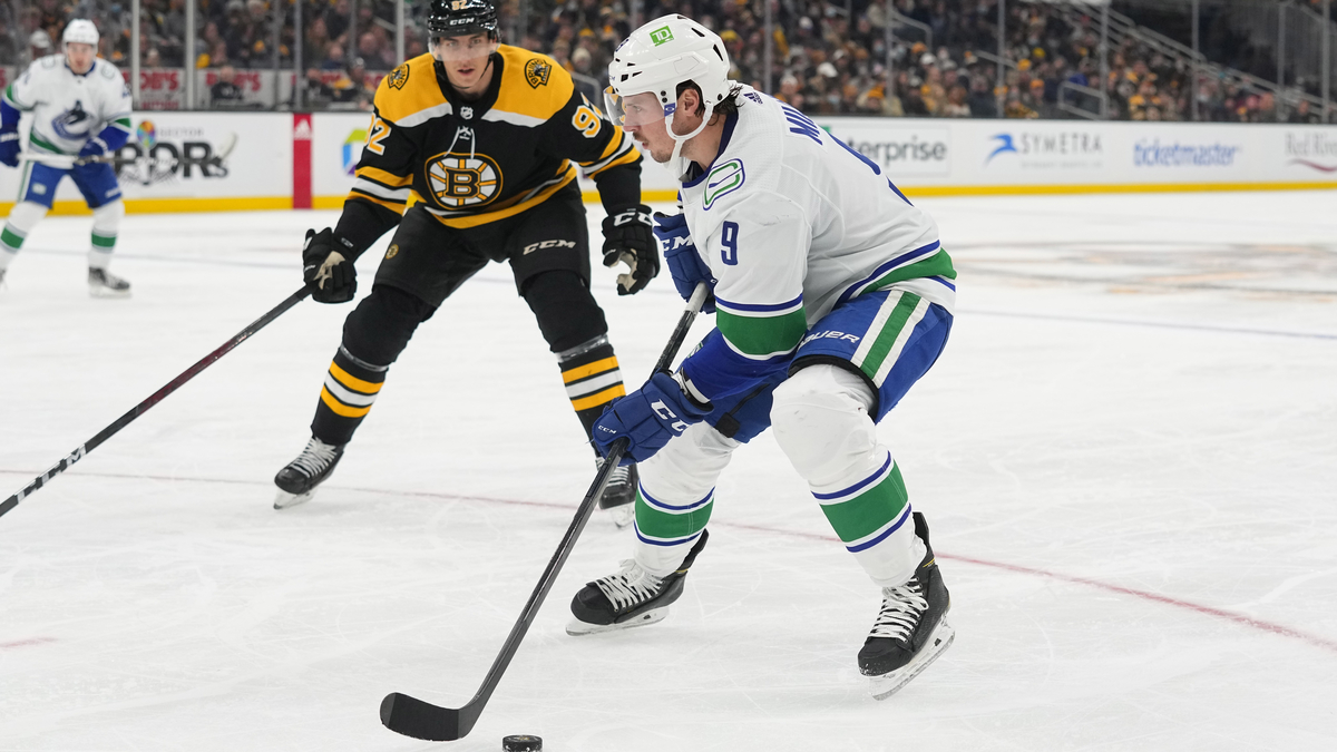 Vancouver Canucks center J.T. Miller