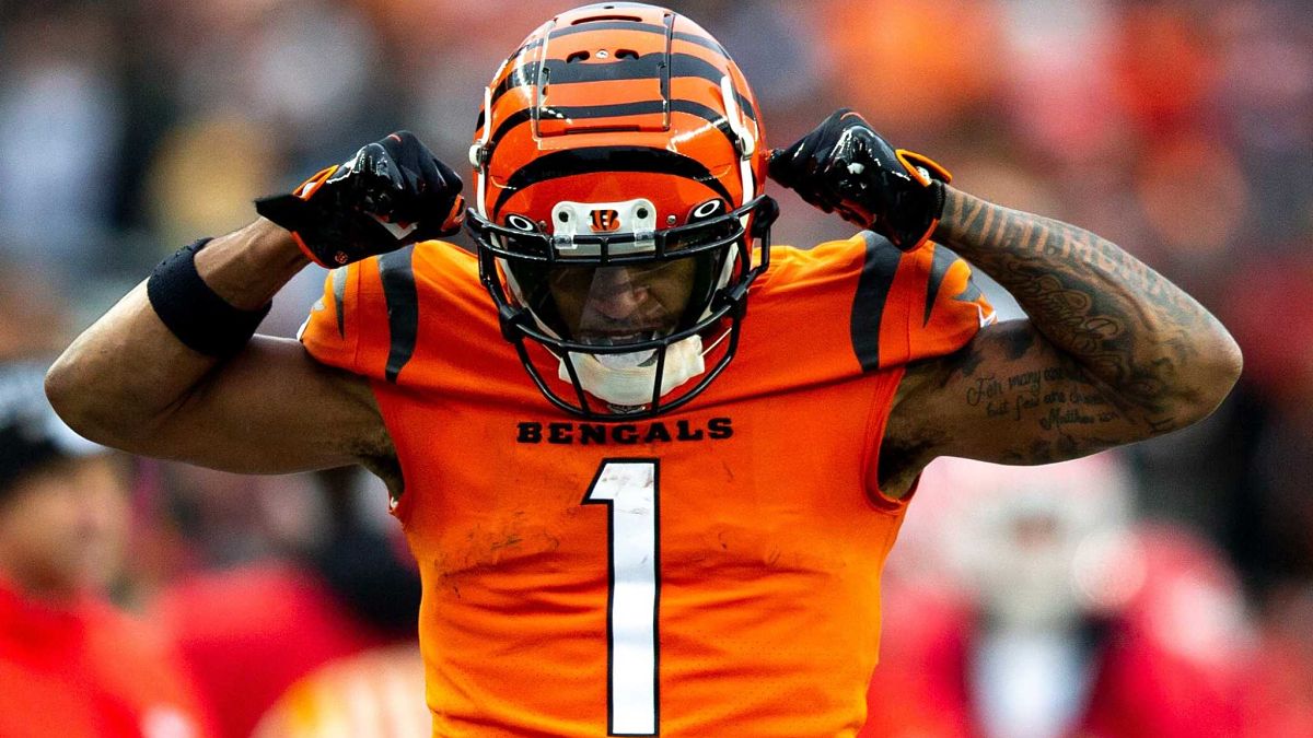 Cincinnati Bengals receiver Ja'Marr Chase