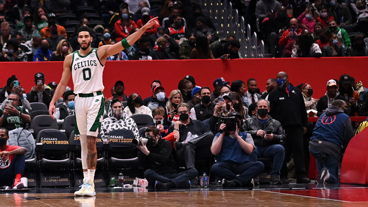 Boston Celtics forward Jayson Tatum