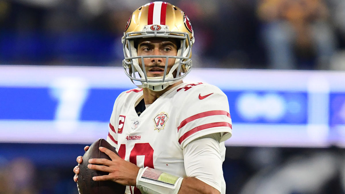 San Francisco 49ers quarterback Jimmy Garoppolo
