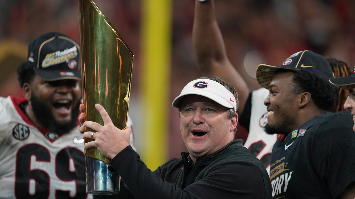 University of Georgia head coach Kirby Smart