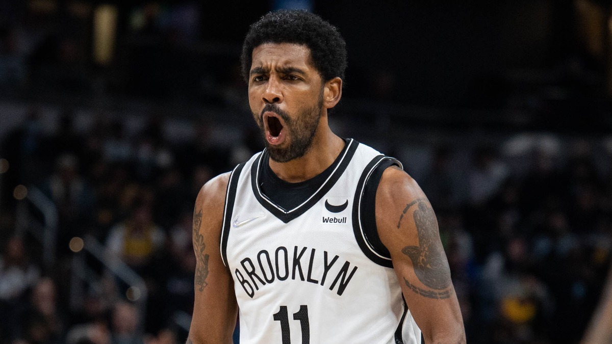 Brooklyn Nets guard Kyrie Irving
