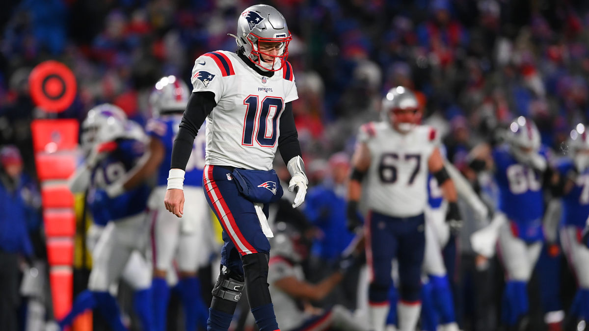 New England Patriots quarterback Mac Jones