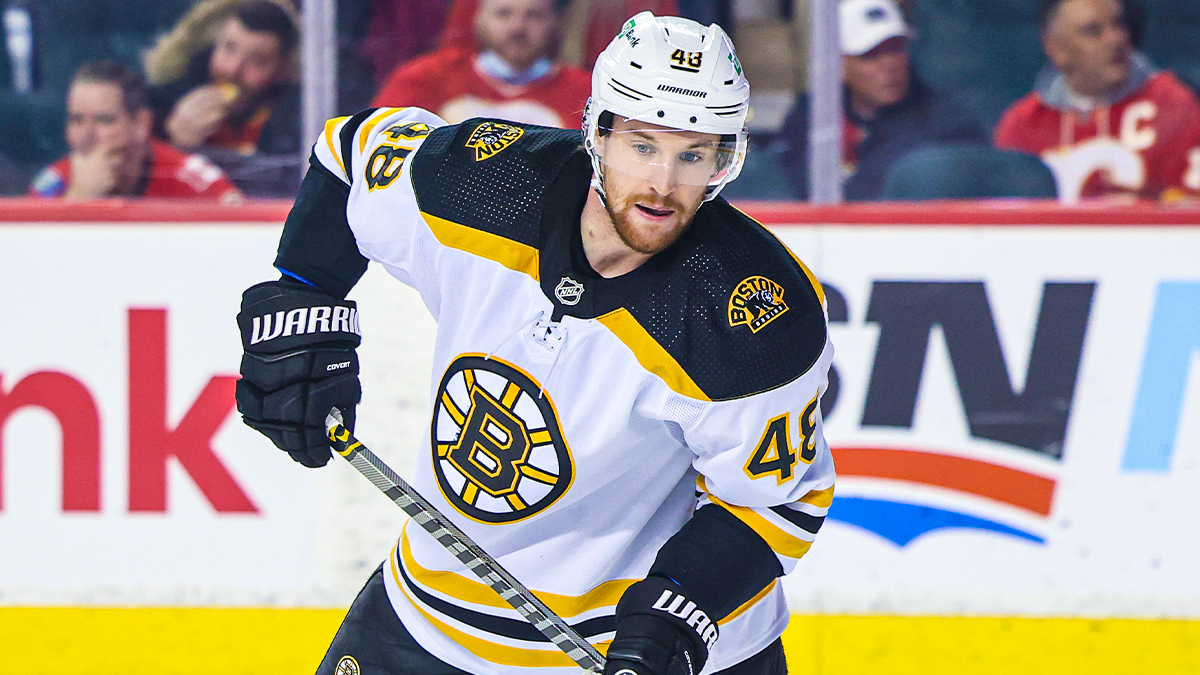 Boston Bruins defenseman Matt Grzelcyk