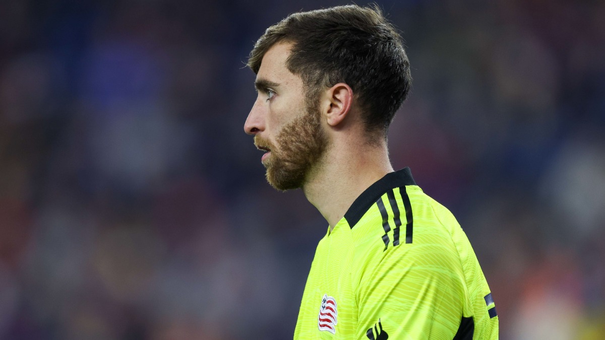 Former New England Revolution goaltender Matt Turner