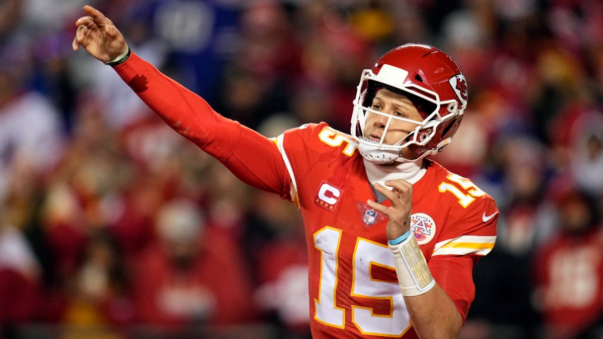 Kansas City Chiefs quarterback Patrick Mahomes