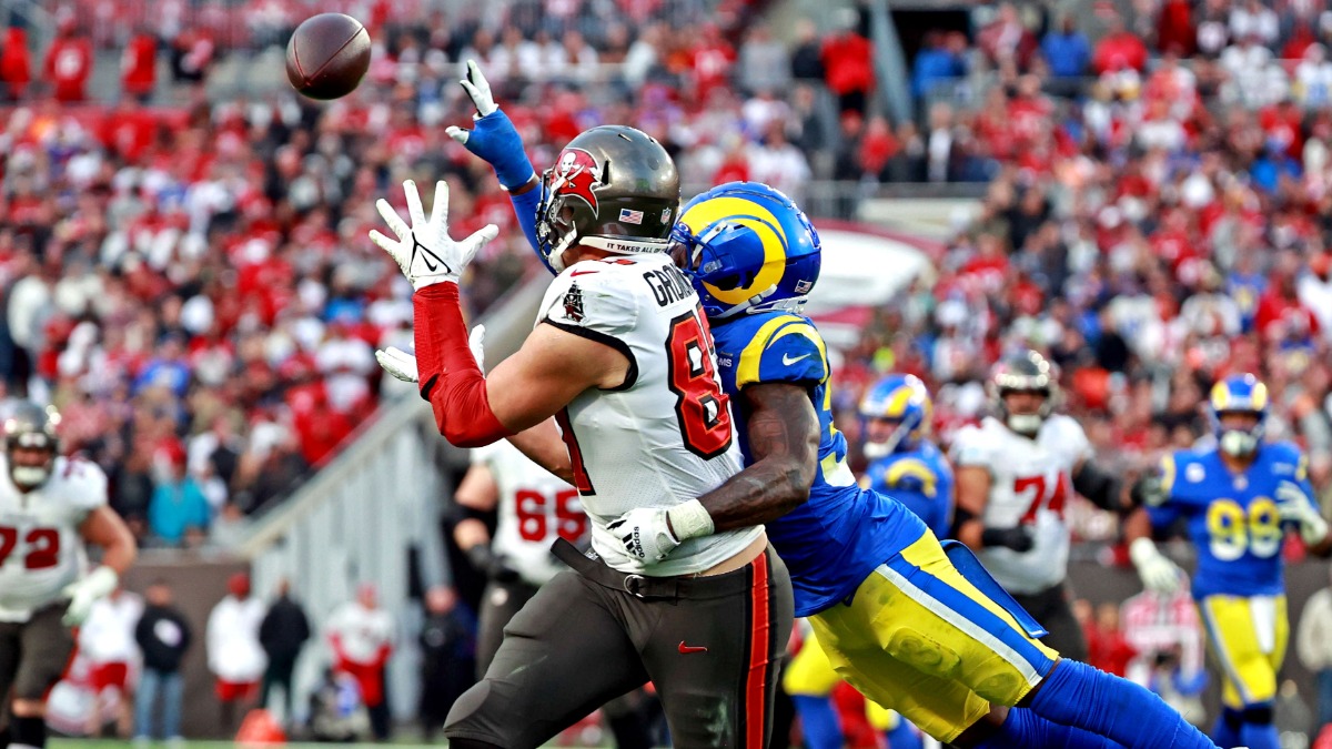 Tampa Bay Buccaneers tight end Rob Gronkowski