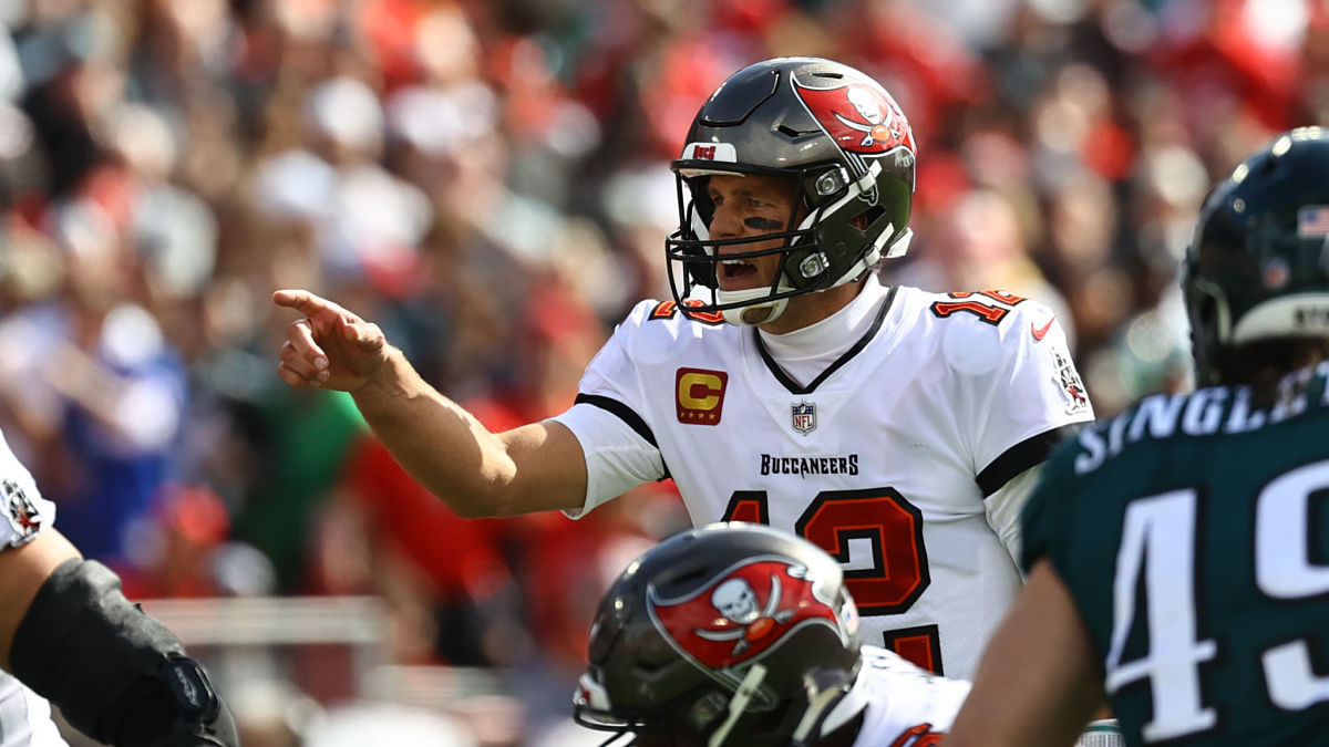 Tampa Bay Buccaneers quarterback Tom Brady