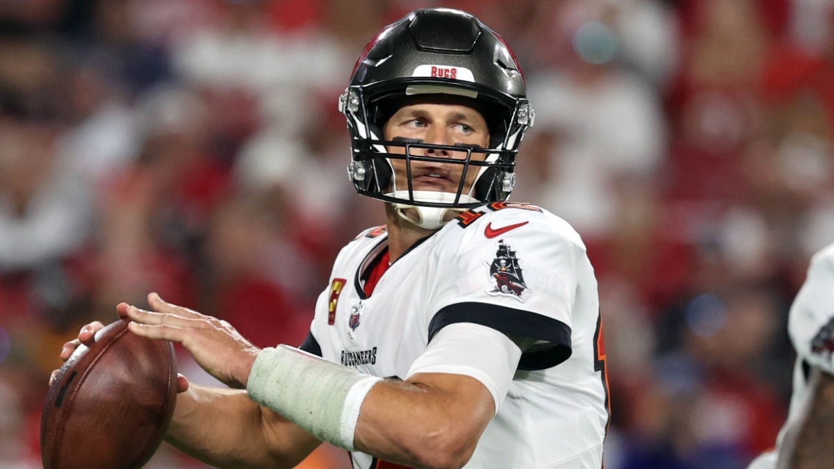 Tampa Bay Buccaneers quarterback Tom Brady