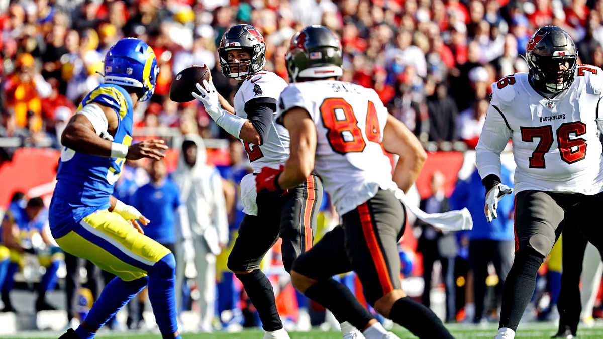 Tampa Bay Buccaneers quarterback Tom Brady