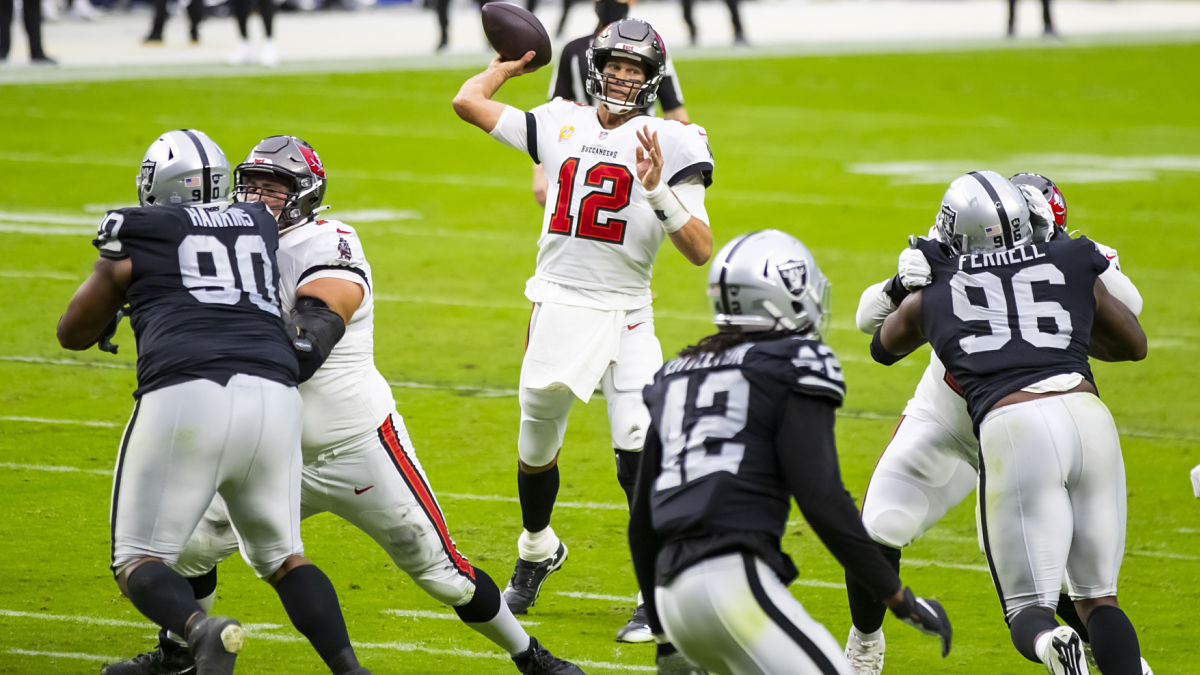 Tampa Bay Buccaneers quarterback Tom Brady