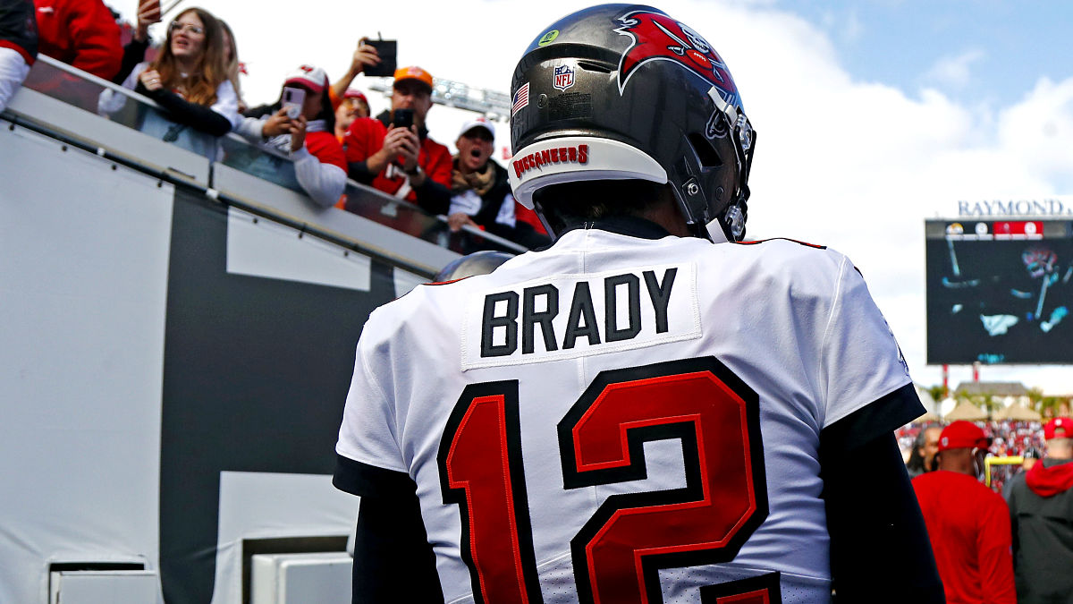 Tampa Bay Buccaneers quarterback Tom Brady