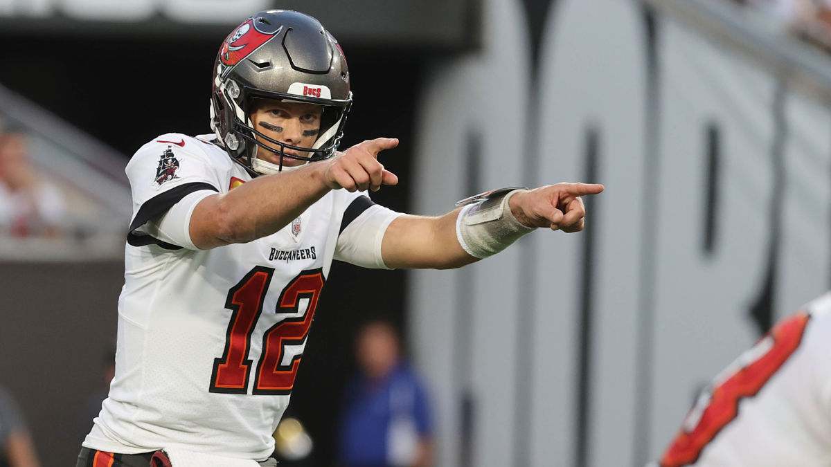 Tampa Bay Buccaneers quarterback Tom Brady