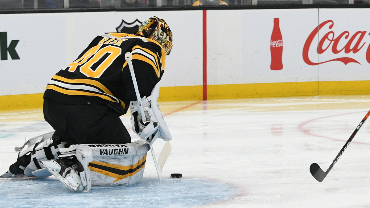 Boston Bruins goalie Tuukka Rask