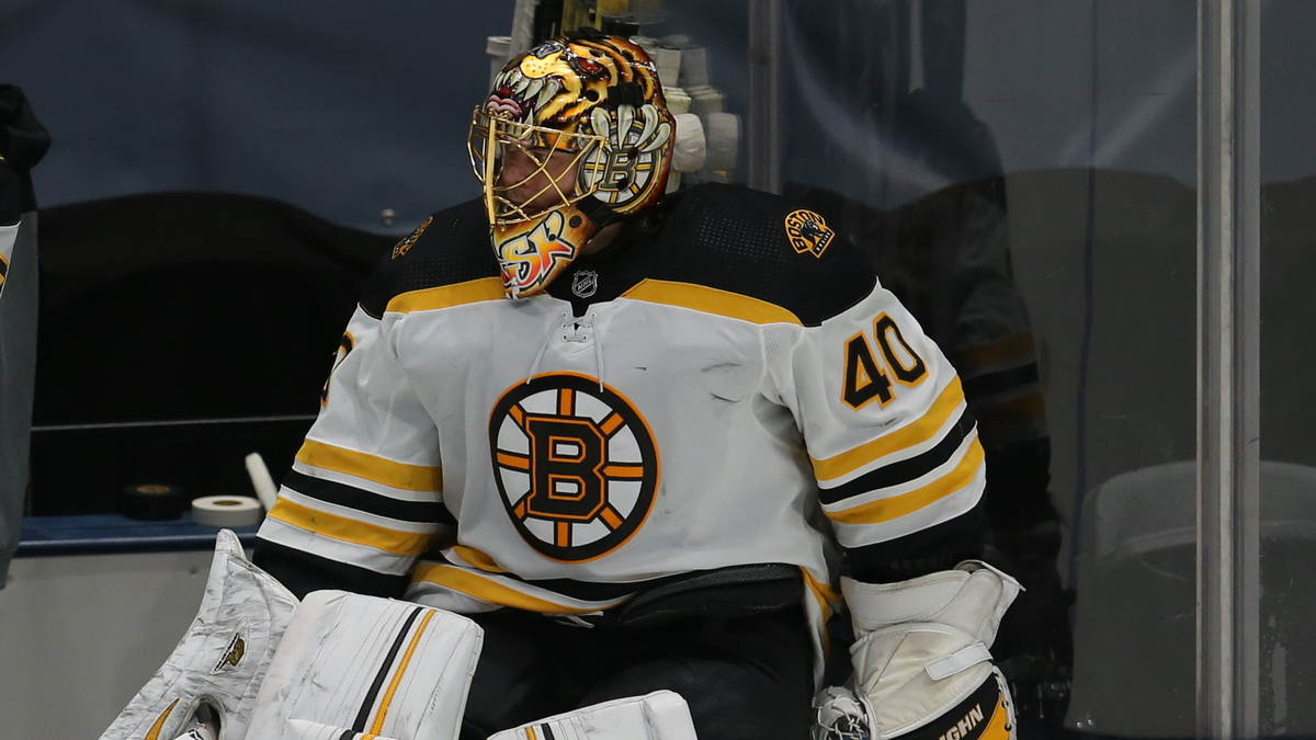 Boston Bruins goalie Tuukka Rask