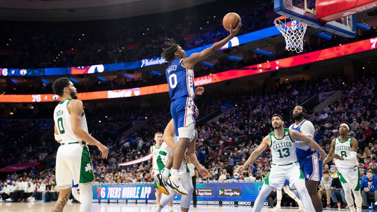 Philadelphia 76ers Tyrese MAxey
