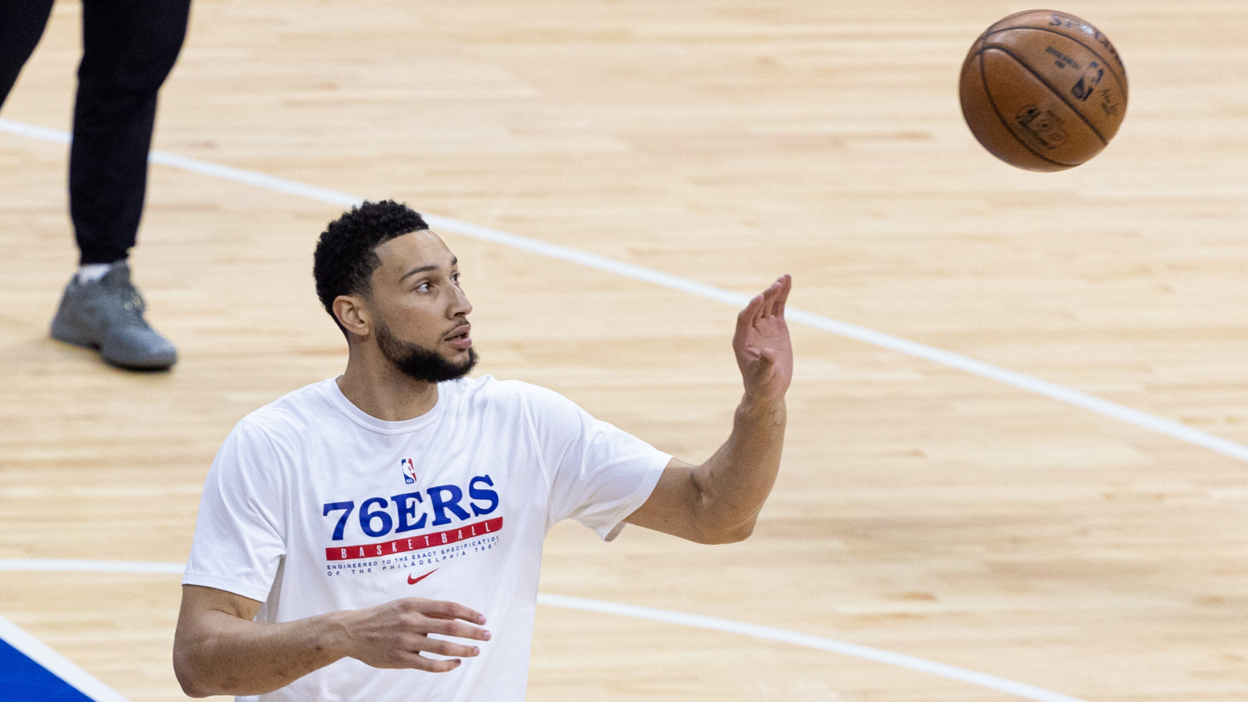 NBA: Playoffs-Atlanta Hawks at Philadelphia 76ers