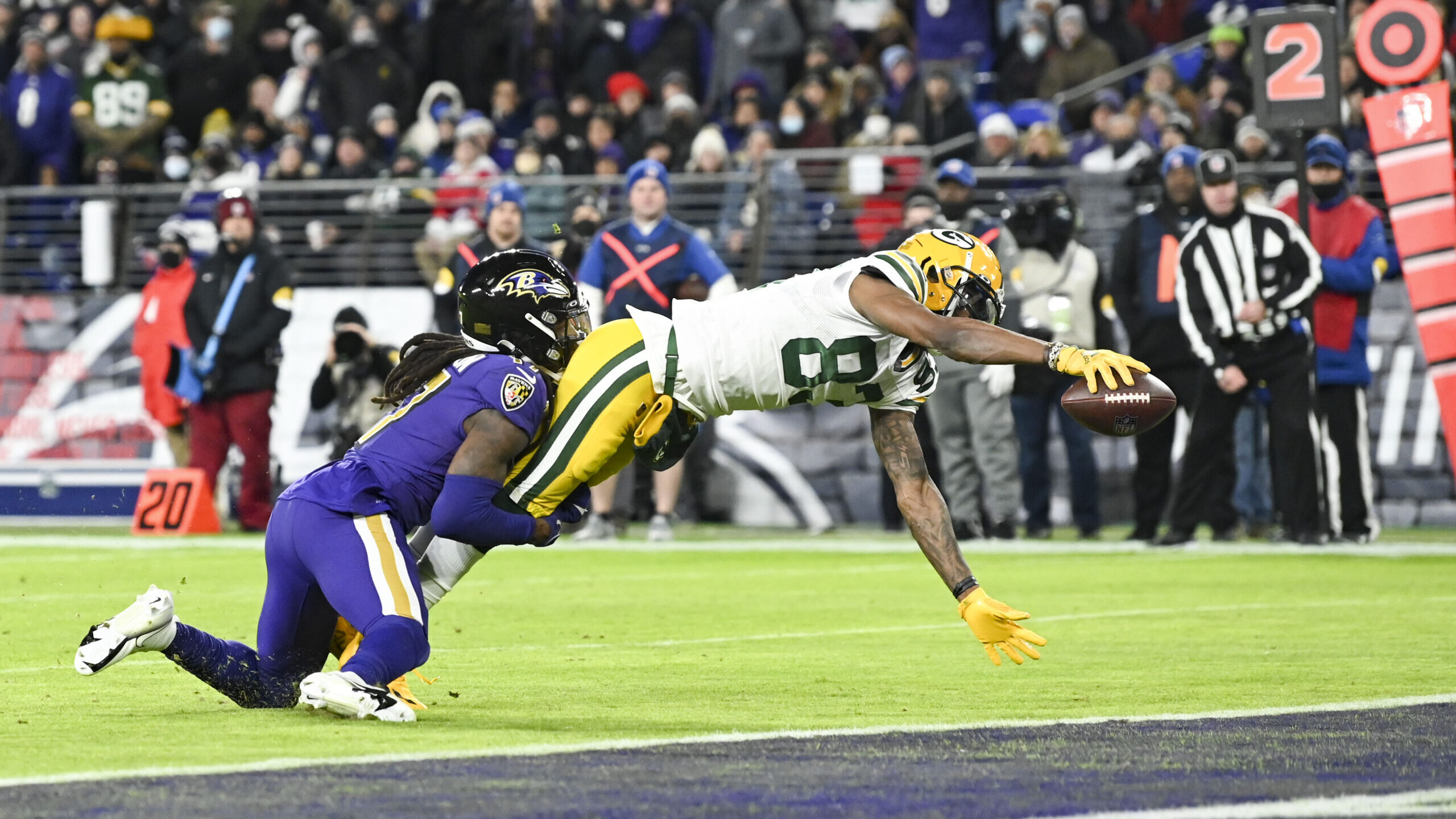 NFL: Green Bay Packers at Baltimore Ravens