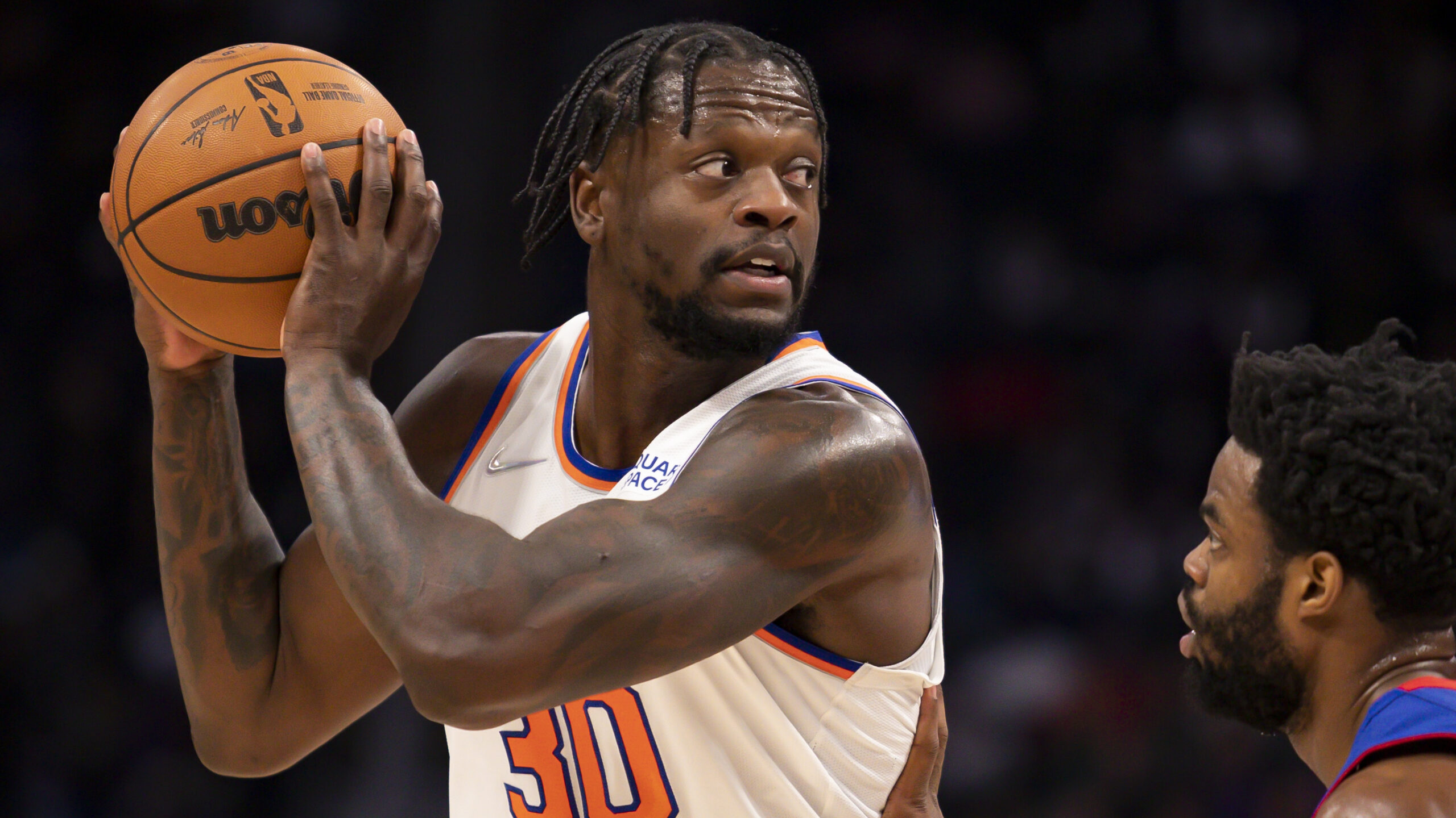 NBA: New York Knicks at Detroit Pistons