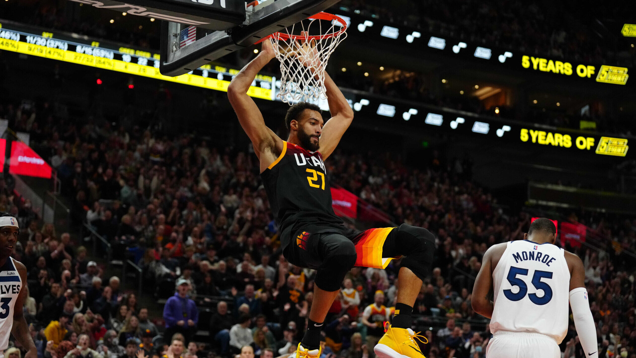 NBA: Minnesota Timberwolves at Utah Jazz