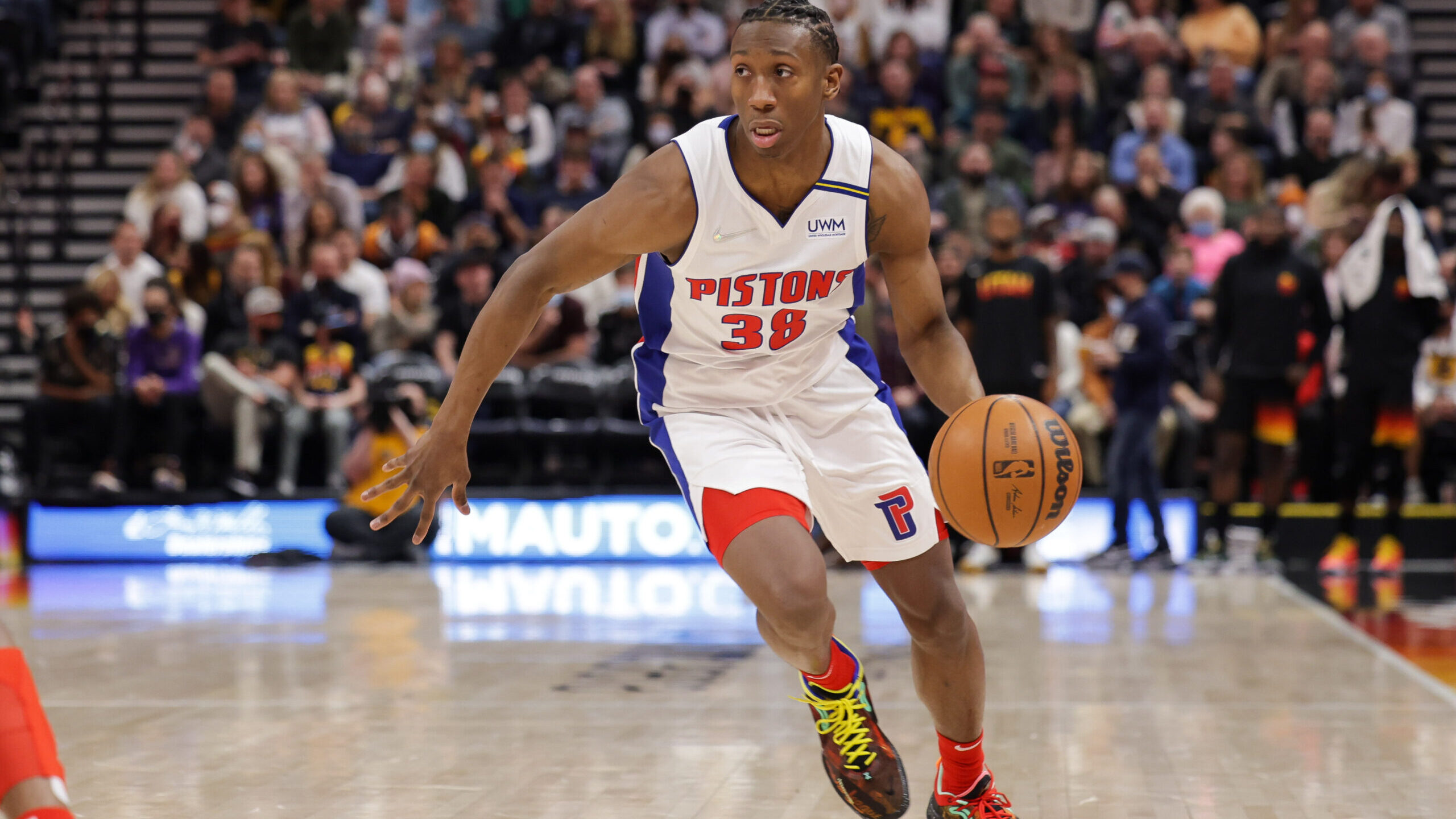 NBA: Detroit Pistons at Utah Jazz